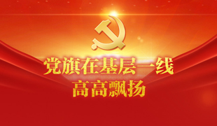 党旗在基层一线高高飘扬